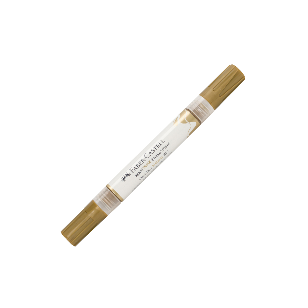 Marcador Multimark Shake & Paint - Ouro 807 Marcador Multimark Shake & Paint - Ouro 807