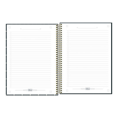 Caderno Espiral Universitário Grande Capa Dura 160 Folhas 10 Matérias Connect West Village – Estampa