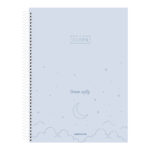 Caderno Espiral universitário Grande Capa Dura 160 Folhas 10 Matérias Clean - Estampas Sortidas Caderno Espiral universitário Grande Capa Dura 160 Folhas 10 Matérias Clean - Estampas Sortidas