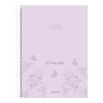 Caderno Espiral universitário Grande Capa Dura 160 Folhas 10 Matérias Clean - Estampas Sortidas Caderno Espiral universitário Grande Capa Dura 160 Folhas 10 Matérias Clean - Estampas Sortidas