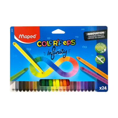 Lápis De Cor Color Peps Infinito /infinity - Com 24 Cores Lápis De Cor Color Peps Infinito /infinity - Com 24 Cores