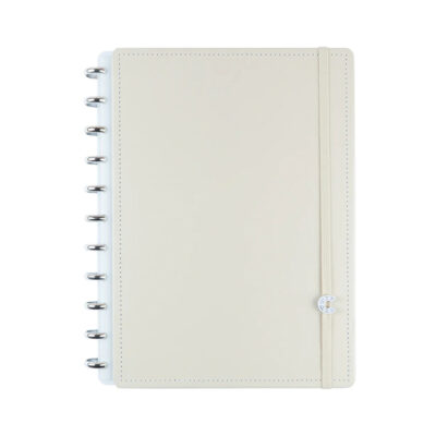 Caderno Inteligente Universitário Grande Espiral Com 80 Folhas - Latte Caderno Inteligente Universitário Grande Espiral Com 80 Folhas - Latte