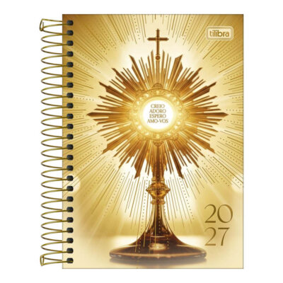 Agenda Espiral Bíblica 2027 - Estampas Sortidas
