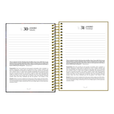 Agenda Espiral Bíblica 2027 – Estampas Sortidas