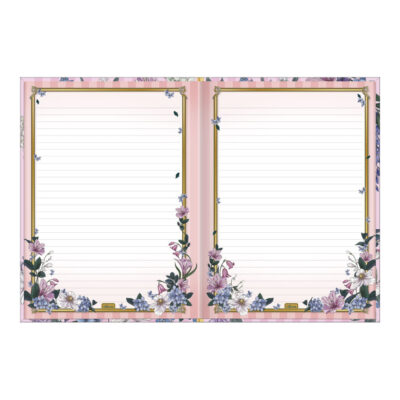Caderno Espiral Colegial Médio Capa Dura 80 Folhas Bridgerton – Estampas Sortidas