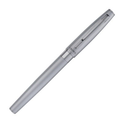 Caneta Roller Crown Barcelona - Prata