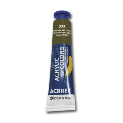 Tinta AcrÍlica Tela 20ml - Sombra Natural