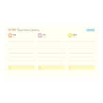 Agenda Planner Espiral Diária Kraft Gold 2026 - Estampas Sortidas