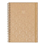 Planner Espiral 2026 - Kraft Gold Planner Espiral 2026 - Kraft Gold