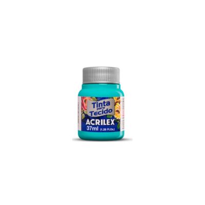 Tinta Tecido 37ml - Azul Turquesa Tinta Tecido 37ml - Azul Turquesa