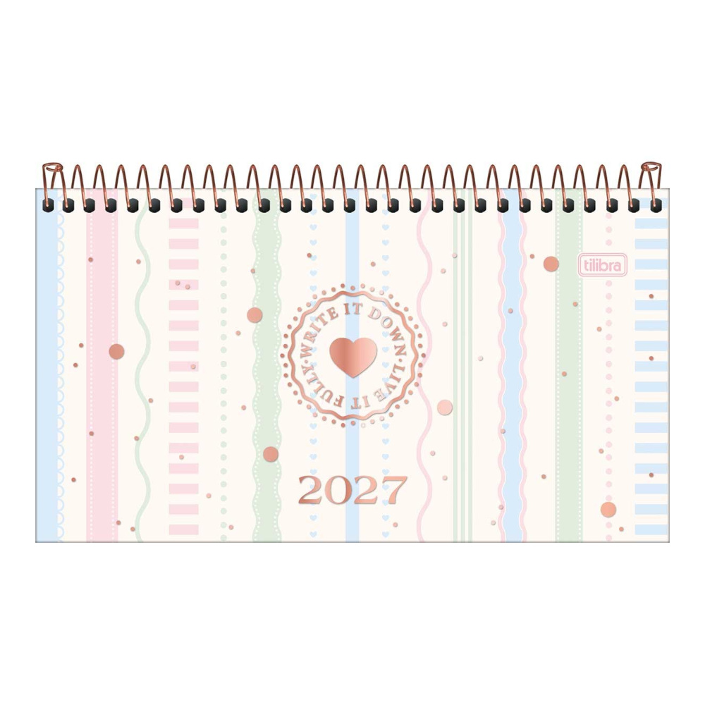 Agenda Espiral Soho Bolso 2027 - Estampas Sortidas Agenda Espiral Soho Bolso 2027 - Estampas Sortidas