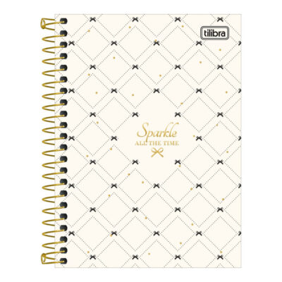 Caderneta Espiral Capa Dura 80 Folhas West Village - Estampas Sortidas