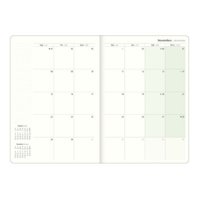 Planner Grampeado M7 West Village 2027 – Estampas Sortidas