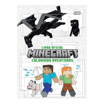 Minecraft - Livro De Colorir