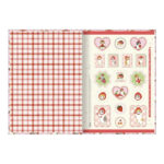 Caderno 1/4 Pequeno Brochura Costurado Sem Mola Capa Dura 80 Folhas Mofusand - Estampas Sortidas
