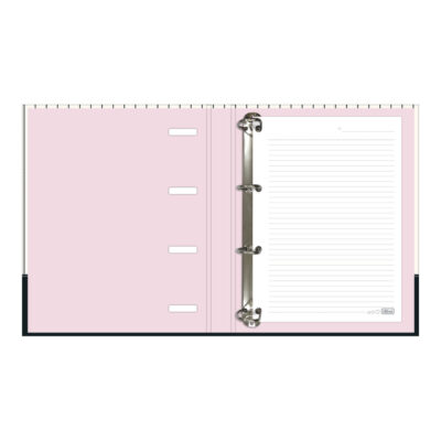 Fichário Caderno Argolado Colegial Com 4 Argolas Com Elástico – West Village