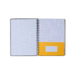 Caderno Espiral Universitário Grande Capa Dura 80 Folhas Relicário - Realeza Off White Caderno Espiral Universitário Grande Capa Dura 80 Folhas Relicário - Realeza Off White