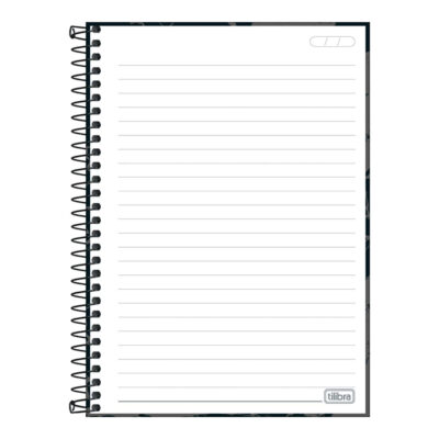 Caderno 1/4 Pequeno Espiral Capa Dura 80 Folhas Pepper – Estampas Sortidas
